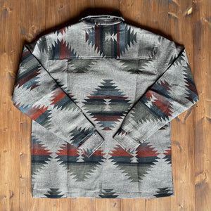 Southwest Woven jacket in Grey /Olive