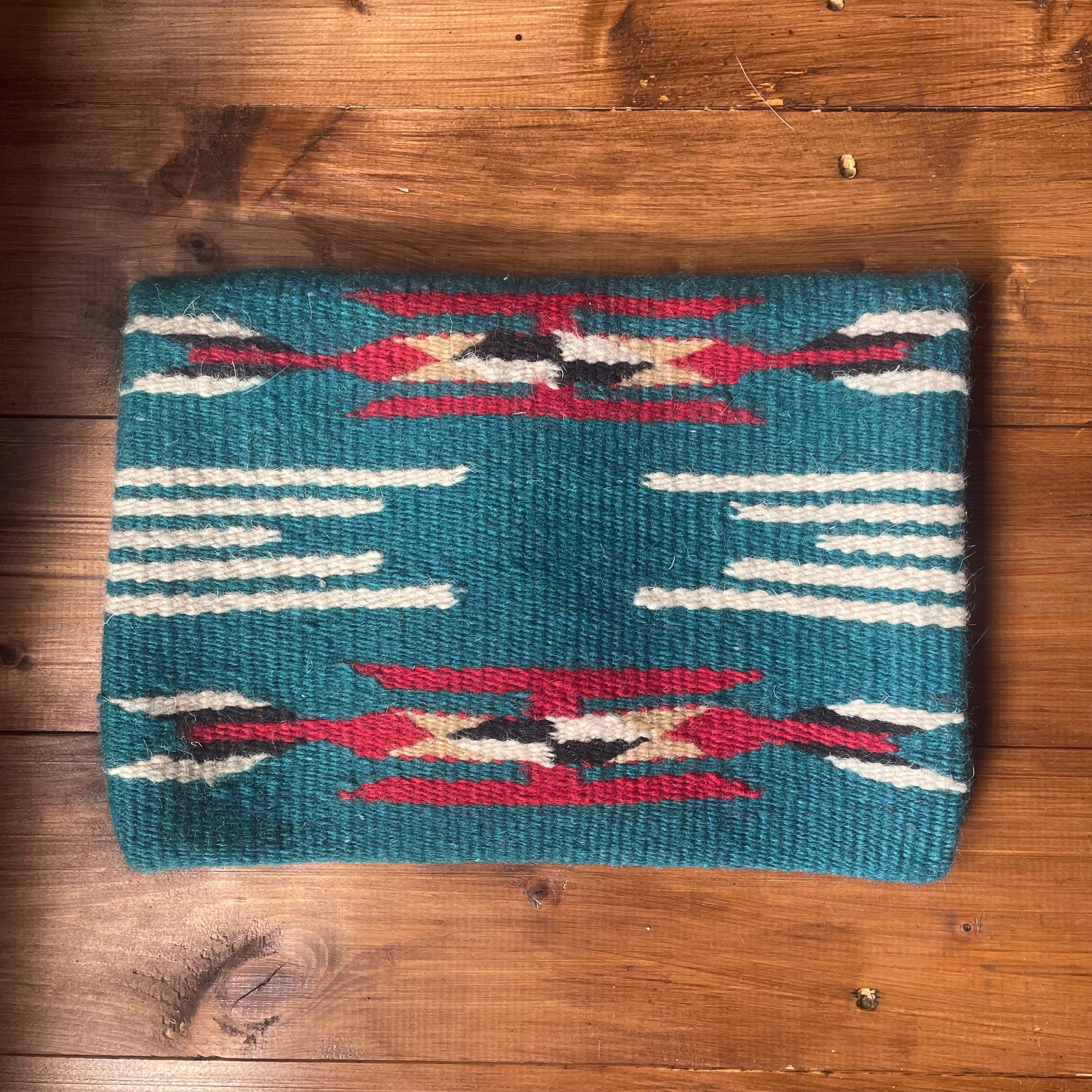 Chimayo-Style Clutch Purse turquoise