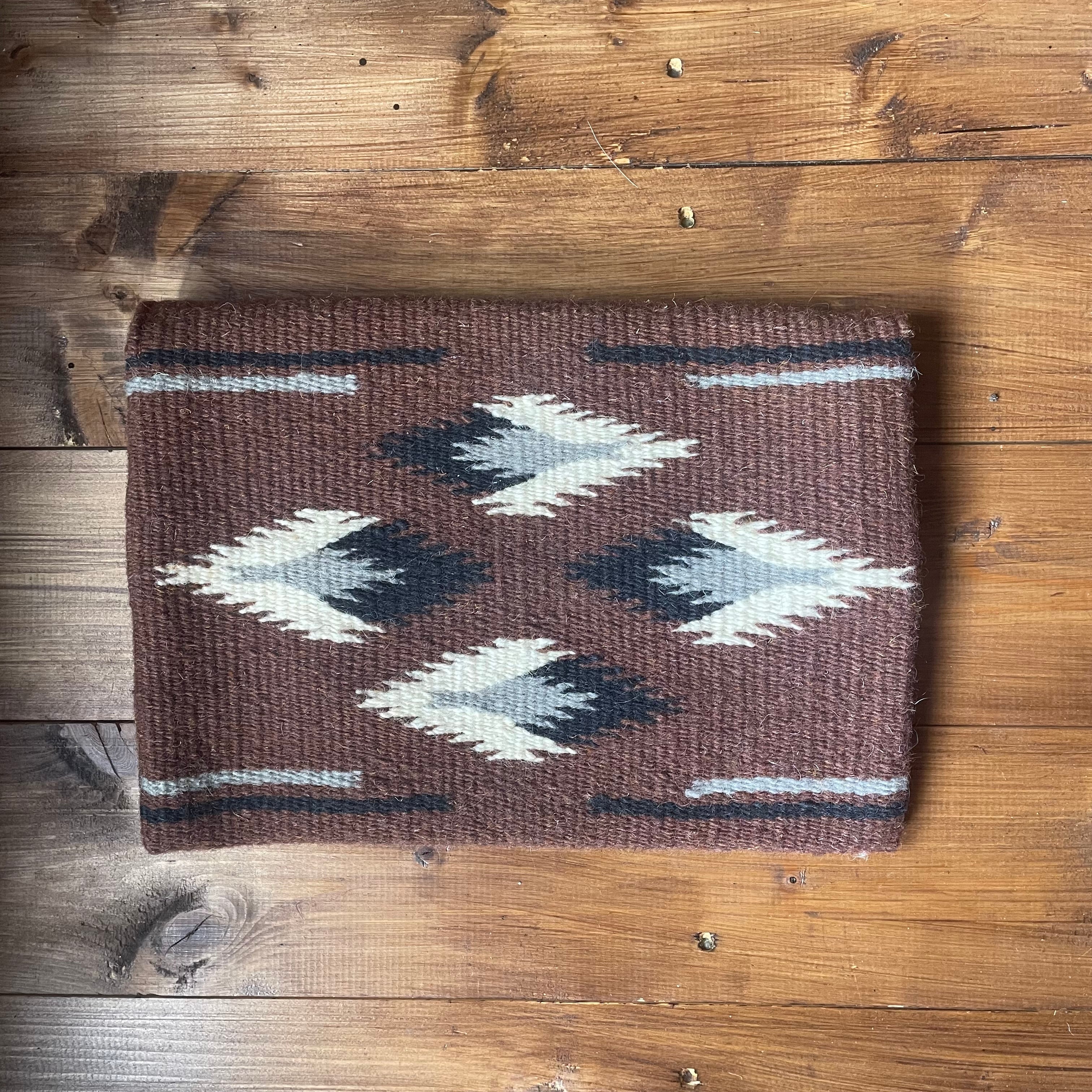 Chimayo-Style Clutch Purse beige