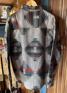 Southwest Woven jacket in Grey /Olive