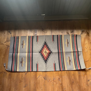 Hacienda Rug in Southwestern Design grey