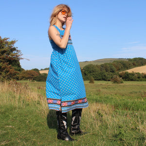 Vintage Mexican hacienda dress