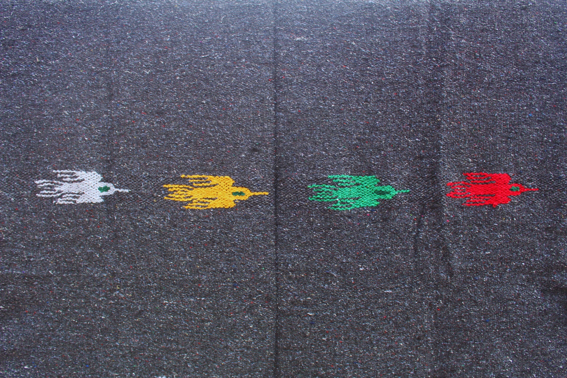 Charcoal Thunderbird Baja Blanket