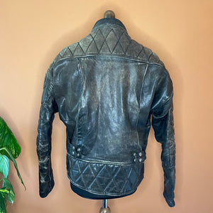 Vintage MCA biker jacket with the perfect patina