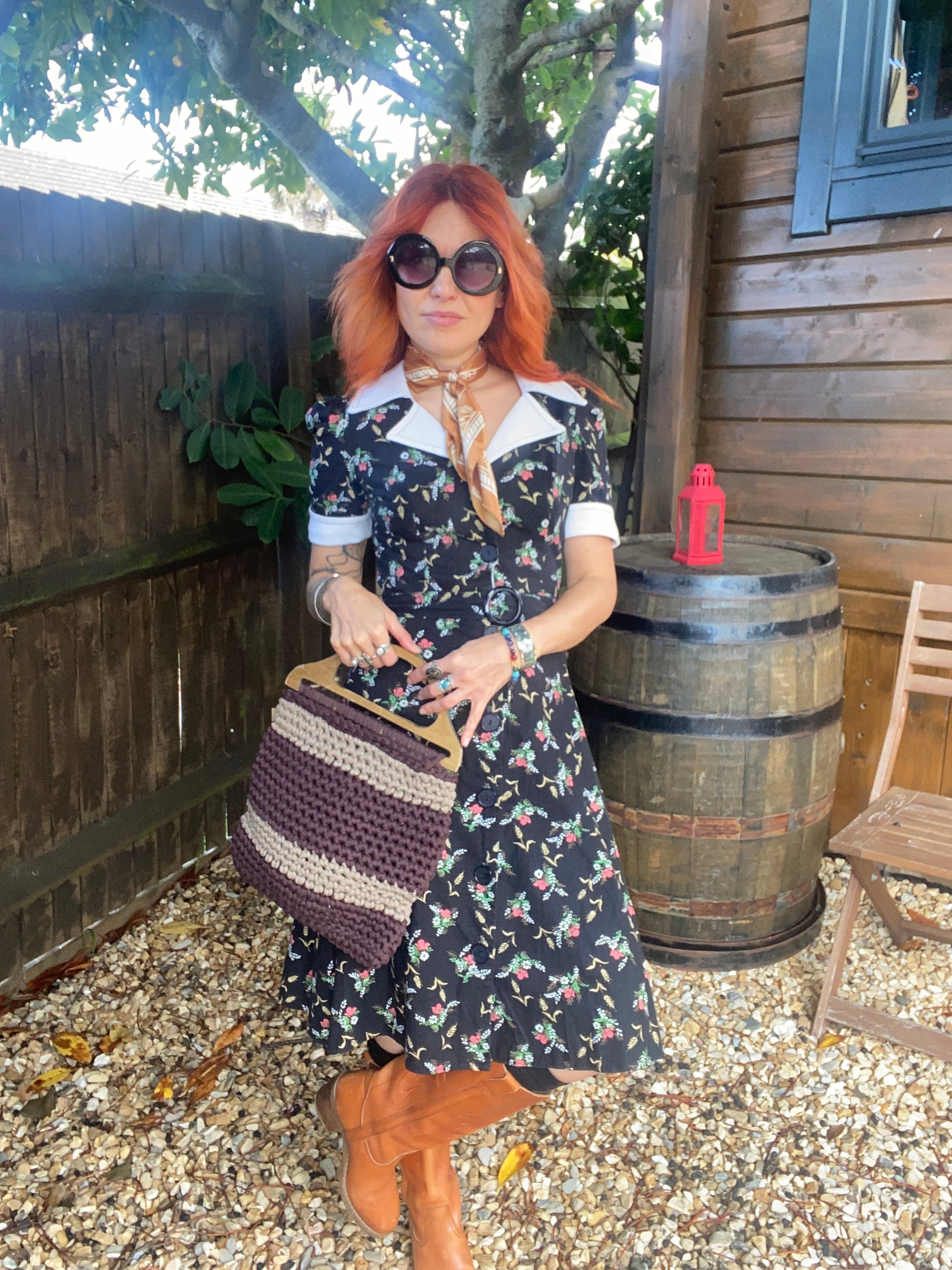 Vintage dress with a lovely 60s flare