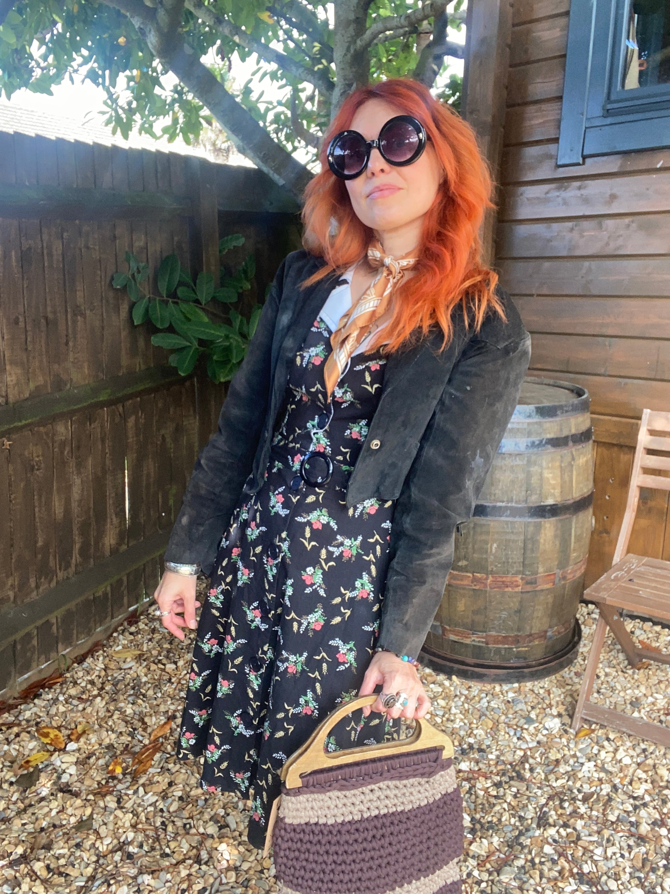 Vintage dress with a lovely 60s flare