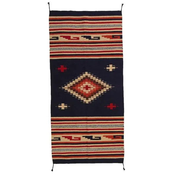 Hacienda Rug in Southwestern Design black