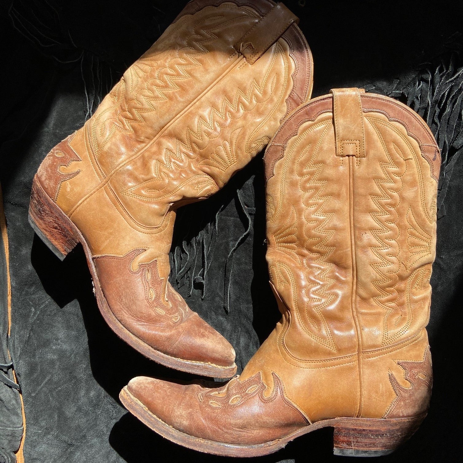 Vintage Timpson Herdi cowboy boots