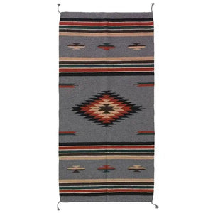 Hacienda Rug in Southwestern Design grey