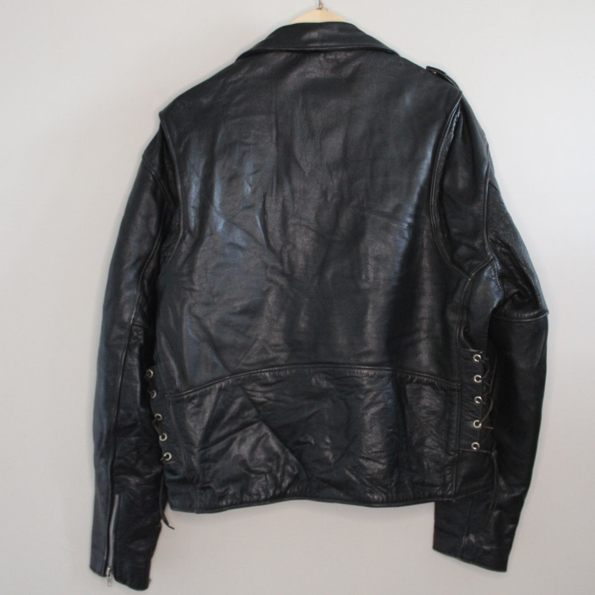 Men Vintage motorcycle leather jacket