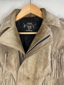 Vintage Dekadenz suede tassel jacket