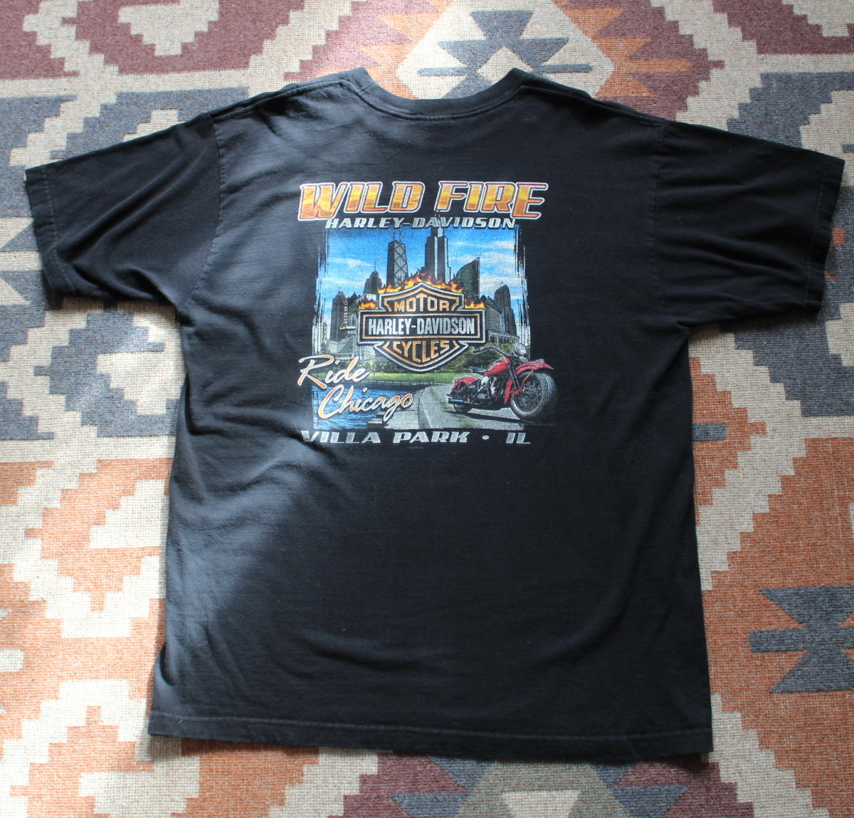 Motorcycle vintage biker t`shirt