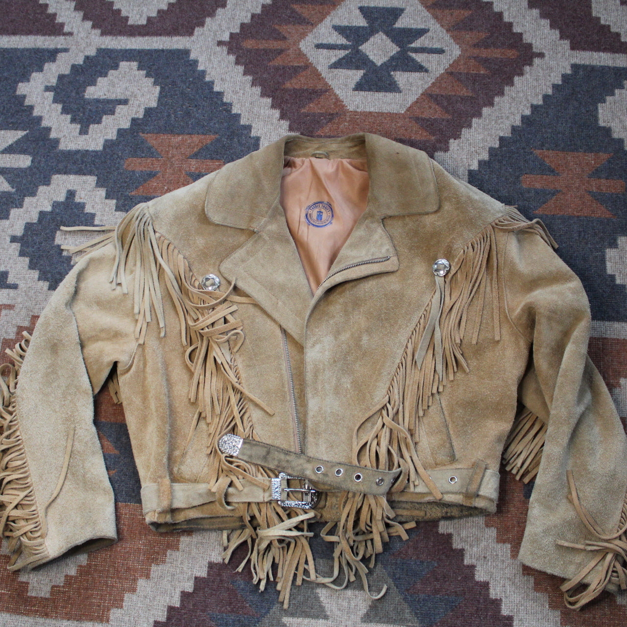 Suede on sale western jacket