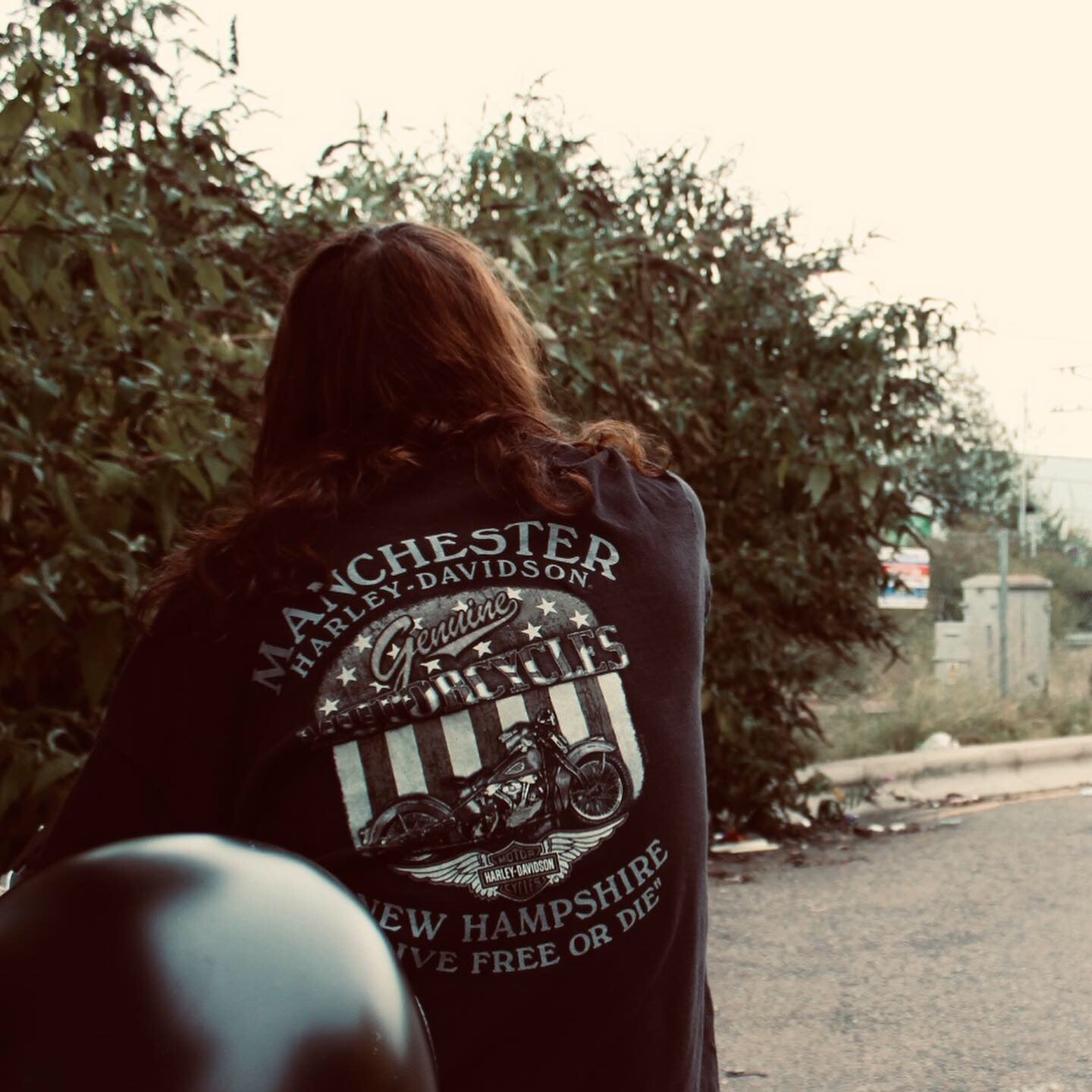 Live Free motorcycle vintage biker t`shirt