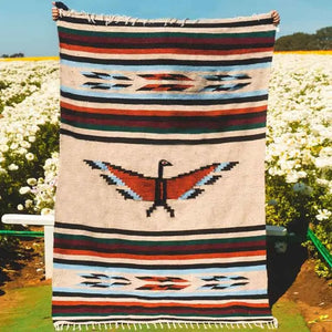 Southwest Mexican Thunderbird Blanket Wall Tapestry